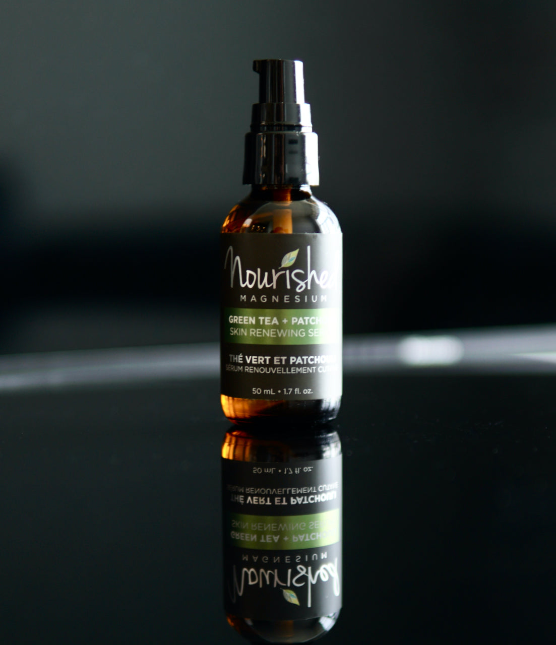 Green Tea + Patchouli Skin-Renewing Serum