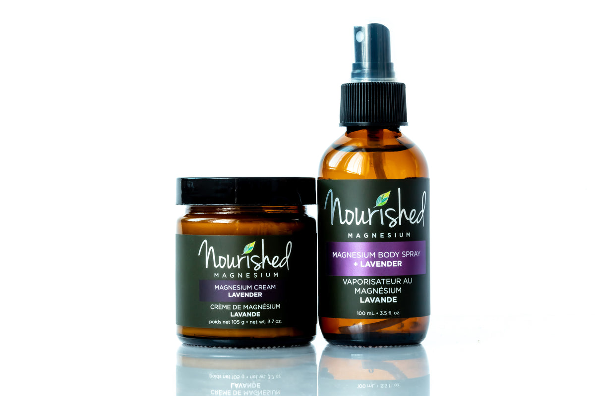 Nourished Magnesium Natural Topical Magnesium Products Made in Canada